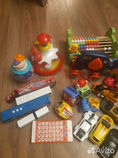 Игрушки Машинки пакетом для детей