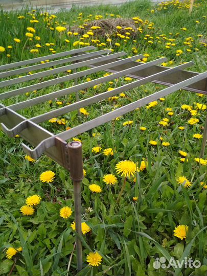 Походный мангал с шампурами