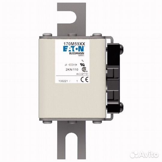 Eaton 170M5930 Быстрый предохранитель 700A 1000V 2GKN/75 AR, модель 170M5930. Оплата на рс с НДС/ Бе