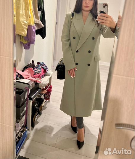 Пальто lime новое M
