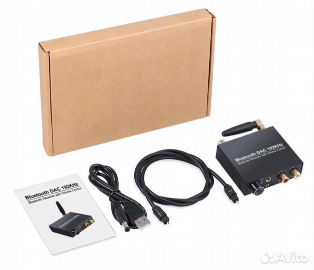 Конвертер Цап Prozor Spdif/RCA/3.5m + Bluetooth