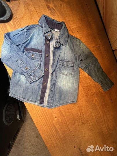 Джинсовая рубашка