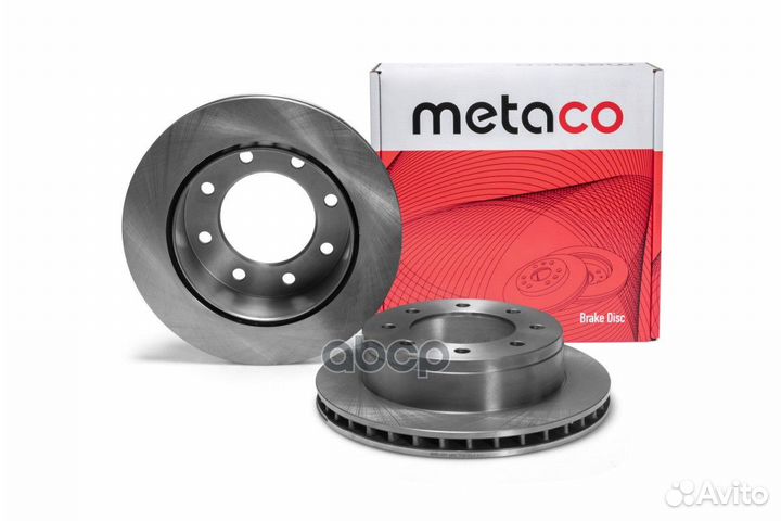 Диск тормозной задний '3060-237 metaco