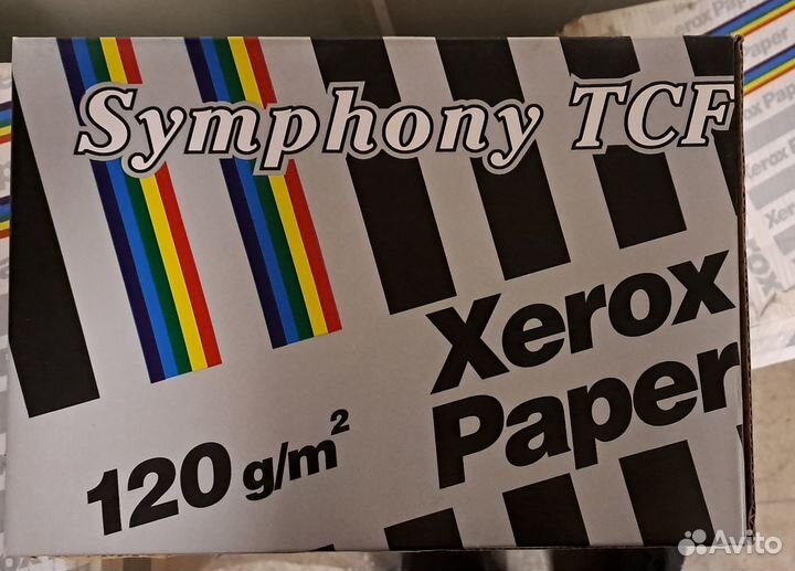 Бумага марки Xerox цветная для печати А4 и А3