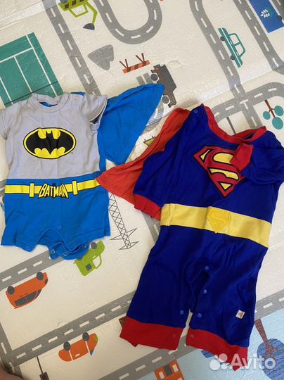 Костюмы супергероев. На пол годика костюм