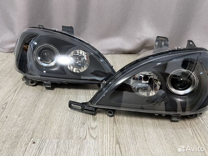 Фары w163