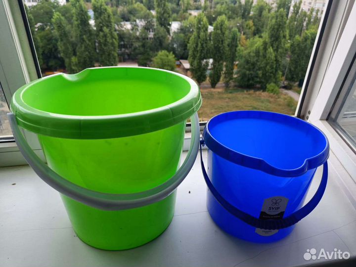 Ведро пластиковое