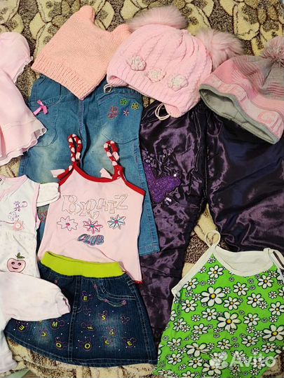 Детские вещи пакетом на девочку