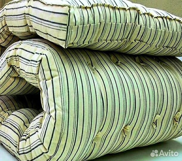 Рыбакам охотникам новый матрас ватный толстый
