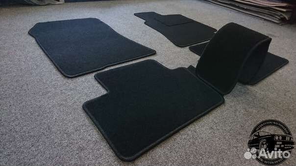 Автоковрики для Toyota Altezza, чёрные