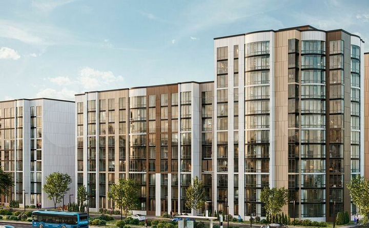 2-к. квартира, 50 м², 2/9 эт.