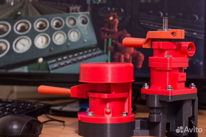 395 / 254 краны машиниста (игровой контроллер)