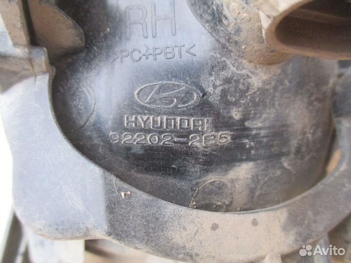 Фара противотуманная правая Hyundai Santa Fe