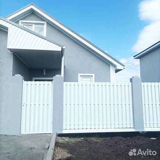 Металлический штакетник (евроштакетник)