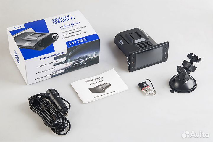 Видеорегистратор SilverStone F1 hybrid S-BOT