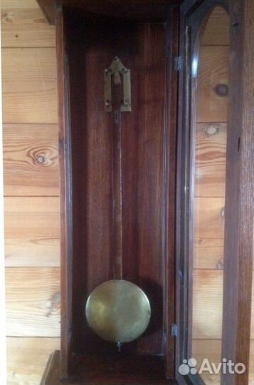 Часы Густав Беккер, настенные старинные, жильные