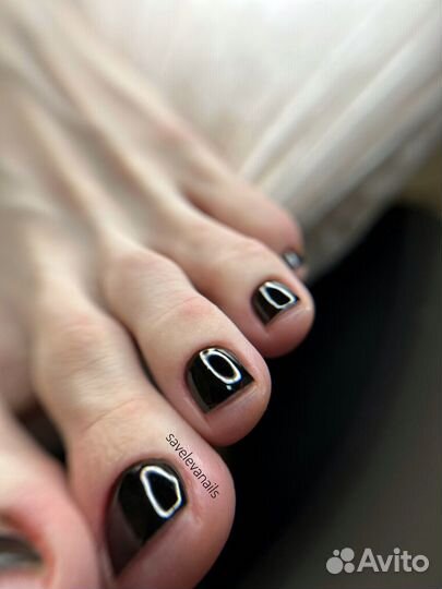 Маникюр Педикюр с покрытием гель лака