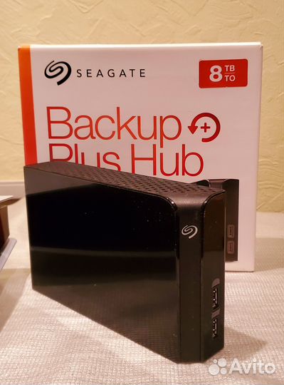 Внешний HDD Seagate 8TB Backup Plus Hub