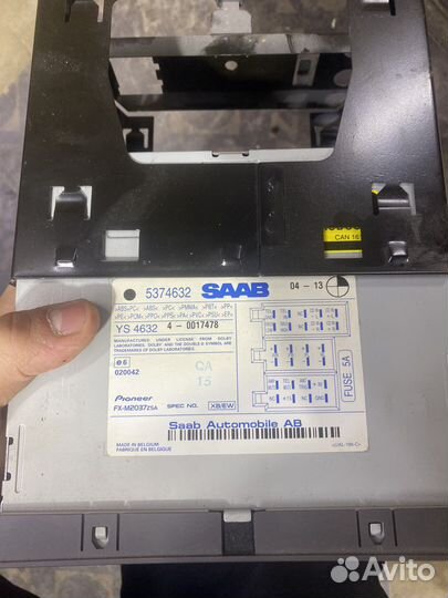 Магнитола saab 9-5