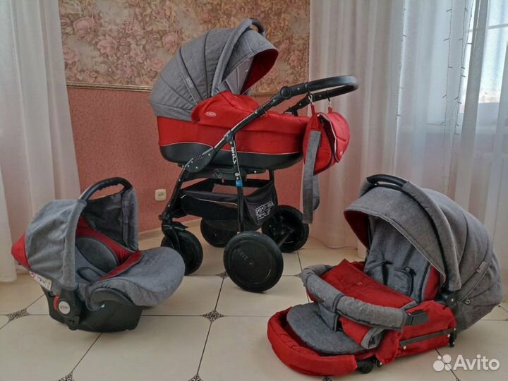 Коляска 3 в 1 Verdi zippy