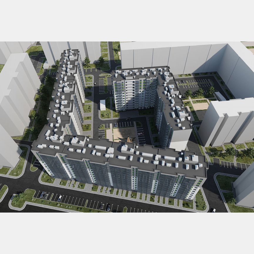 1-к. квартира, 42 м², 9/12 эт.