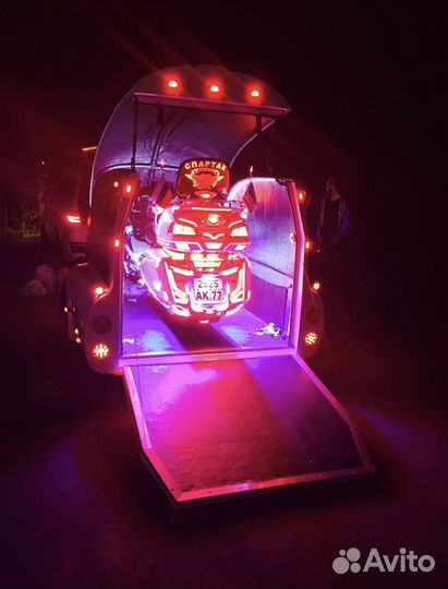 Прицеп для перевозки мотоциклов, квадриков