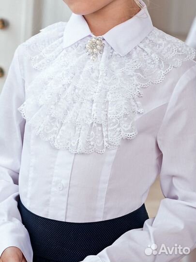 Жабо, воротник сьемный