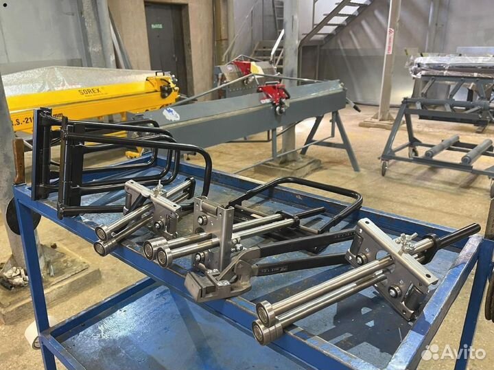 Одинарный роликовый листогиб 4 опорных ролика