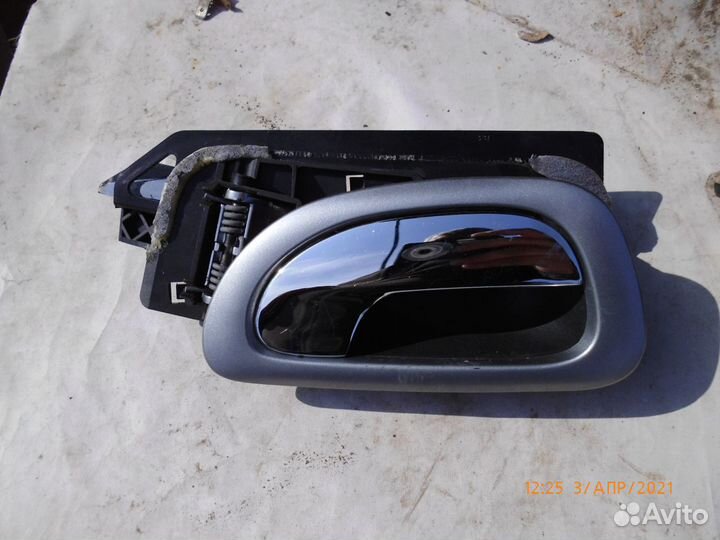 Ручки дверей хром Peugeot 307
