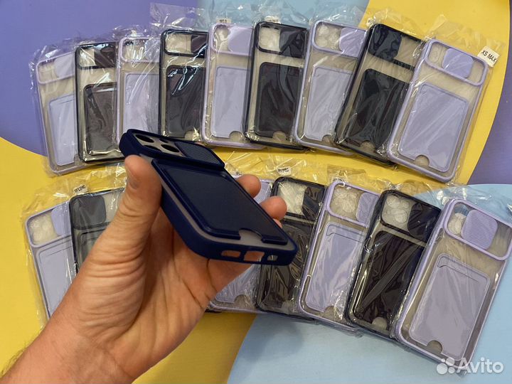 Чехол на iPhone 7-13 promax с карманом