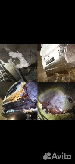 Ремонт порогов и днища автомобиля