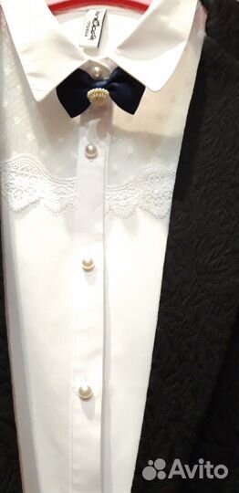 Нарядная школьная блузка