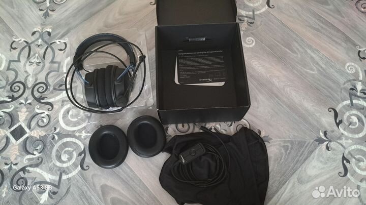 Игровые наушники hyperx cloud alpha s