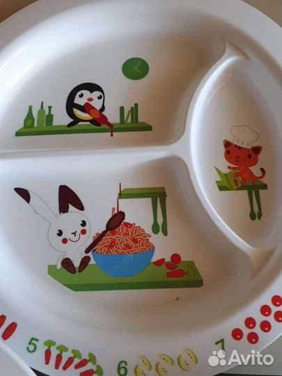 Набор детской посуды avent