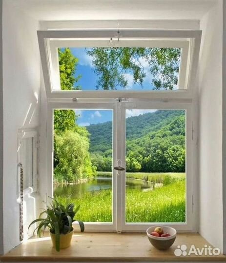 Окна пластиковые, двери