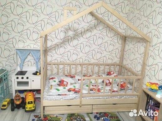 Детская кровать из массива березы