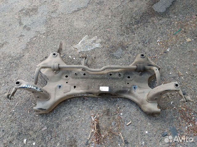 Передний подрамник hyundai solaris 2