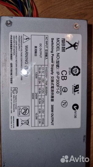 Блок питания TFX 300W Power Man IP-P300F1-0