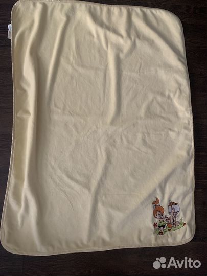 Детское одеяло-плед двухстороннее