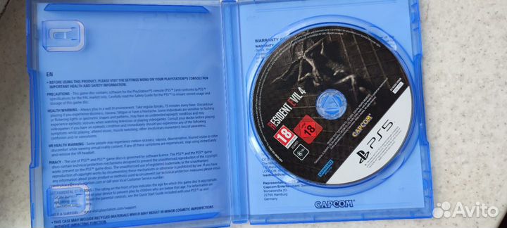 Resident evil 4, PS5. Диск