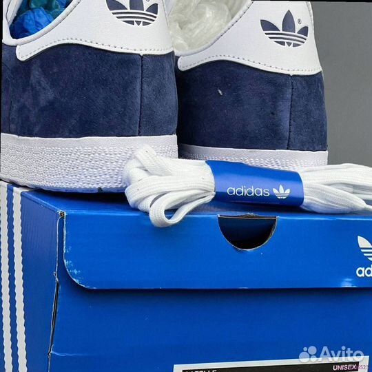 Кроссовки Adidas Gazelle Blue (Арт.98661)