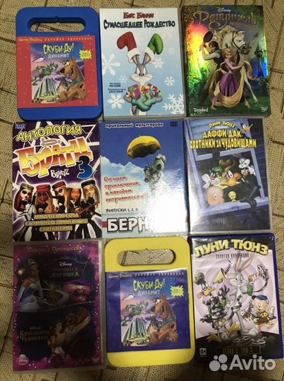 Dvd диски мультики