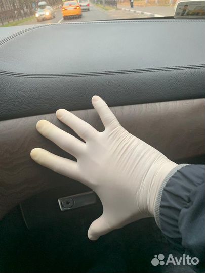 Перчатки нитриловые