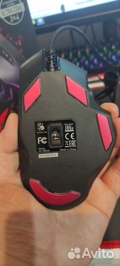 Игровая мышь bloody j95s/игровая гарнитура
