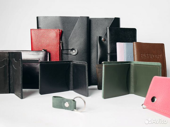 Кошелек из натуральной кожи Опт/ для Маркетплейсов