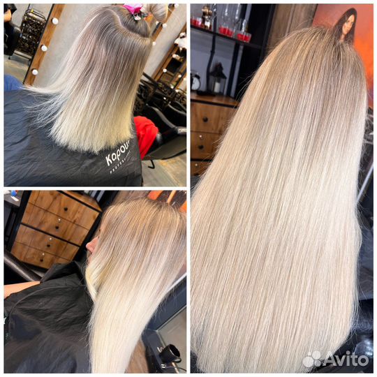 Наращивание волос по испанской технологии/обучение