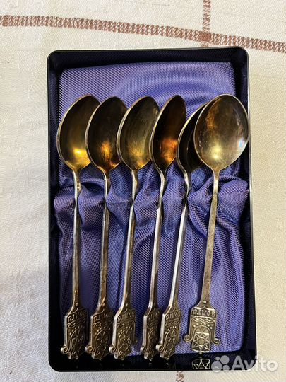 Мельхиоровые чайные ложки 