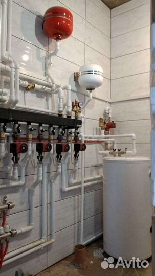 Отопление, тёплый пол в частном доме