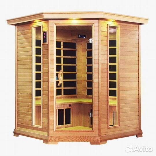 Четырёхместная инфракрасная сауна