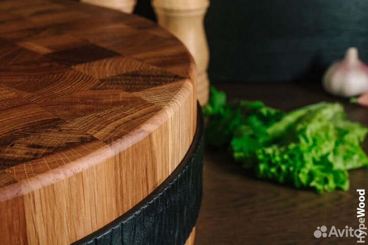 Торцевая колода для рубки мяса